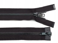 Členkový zips k bunde, 2 jazdce, 85 cm / ČIERNA