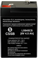 BEZÚDRŽBOVÁ BATÉRIA AGM 6V 4,5Ah DO AUTÍČKA UPS ALARM NA MOWER