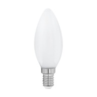LED žiarovka E14 6W 2700K teplá sviečka Eglo 12546