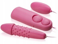 EROTICKÝ SET - VIBRÁTOR + STIMULAČNÉ VAJÍČKO