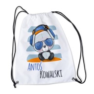TAŠKA na batoh do škôlky s menom VEĽA vzorov