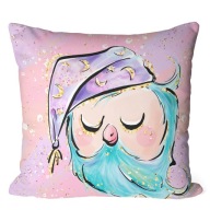 Obliečka na vankúš SOVA 45CM 45X45 VEĽKÝ vankúš