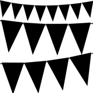 Halloweensky dekoratívny banner girlandová párty dekorácia