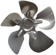 Lopatka ventilátora, kov 250mm 28°, 16W motor