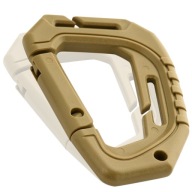 TAKTICKÁ KĽÚČENKA D-HOOK ABS M-TAC COYOTE BROWN