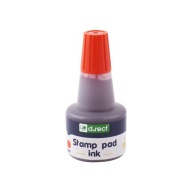 D.rect štandardný atrament na pečiatky 30 ml červený