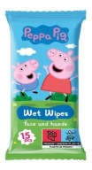 Peppa Pig Vlhčené obrúsky Jahoda 15 ks.