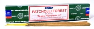 Orientálne vonné tyčinky PATCHOULI FOREST 15g Satya
