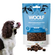 WOOLF MÄKKÉ KOCKY STREDOMORSKÝ PSI POKLAD ZO STREDOMORSKÝCH RYB 100g
