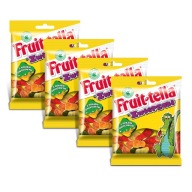 Fruittella želé zvieratká s penou a ovocnou šťavou 90g x4