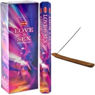 Indické vonné tyčinky Love and Sex Love 20 ks HEM