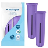 UHLÍKOVÝ VODNÝ FILTER WESSPER pre fľašu s filtrom DAFI SOFT a SOLID, 2 ks.