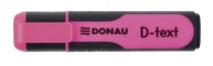 DONAU D-TEXT HIGHLIGHTER RUŽOVÁ fixka