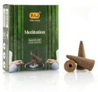 Vonné tyčinky Raj Backflow Cone Raj - Meditácia