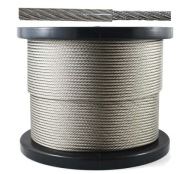 NEREZOVÉ LANO S PVC Opletením 3/4mm - 02391