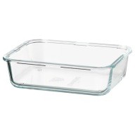 IKEA 365+ Obdĺžniková/sklenená nádoba na potraviny 1,0 l