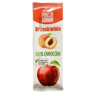 Ovocné listy Poriadna porcia jabĺk a broskýň