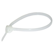 Sťahovacie pásky 142 x 2,5 mm biele