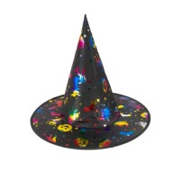 Farebný čarodejnícky klobúk HALLOWEEN Karneval