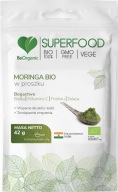 BeOrganic MORINGA 100% BIO prášok 42g Menej únavy Vitamín C