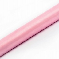 ORGANZA hladká 36cmx9m SVETLORUŽOVÁ krstné prijímanie