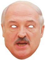 PAPIEROVÁ MASKA ALAKSANDR ŁUKASHENKA POLITICKÉ MASKY