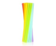 Opakovane použiteľné tuby (slamky), Jumbo pastely 9x240mm 250 ks