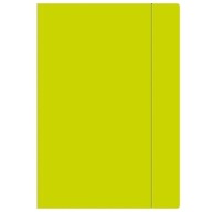 ZLOŽKA S GUMA A4 FLUO INTERDRUK LIME 5902277