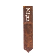 MÄTA VÝPISOVÝ TANIER BYLINKY TOPPER CORTEN SEMIENKA ZELENINY, VEĽK