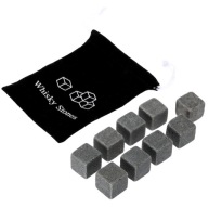 Kamenné kocky ľadu do nápojov whisky STONES