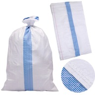 PP VRECIA 25KG NA SUŤ ZRNNÉ UHLIE 50X80CM SILNÝ MODRÝ PRUH