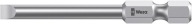 Dlhý plochý skrutkovací bit 1/4'' 3x0,5x50mm WERA