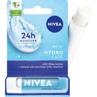 Ľahké zloženie NIVEA LIP CARE HYDRO CARE SPF15