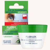 Očný gél Floslek so svetlíkom a aloe