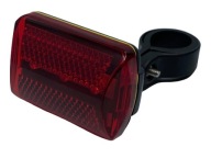 LED ZADNÉ SVETLO BICYKEL 3 DIÓDY 2 FUNKCIE + RÚČKA