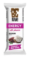 BeRAW Energy Kokosová energetická tyčinka, raw kakao, kokos, jednoduché zloženie, 40g