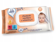 LULA Vlhčené obrúsky s vitamínom E CLICKTOP 50 ks.