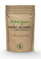 Mladý jačmeň + 7 zelených jačmeňov 100g + zadarmo