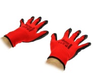 Ochranné rukavice veľkosť 10 Red Nitrile