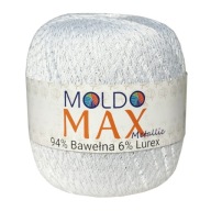 Max Moldo Metallic - biela a strieborná