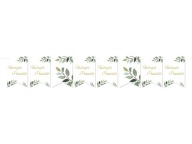 Banner na slepačiu párty, biely, 500 cm