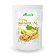 Banánové lupienky 150g WITPAK