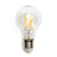E27 LED žiarovka 60mm vlákno 8W vlákno 950Lm TEPLÁ biela 2700K