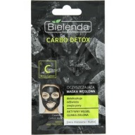 BIELENDA CARBO DETOXICKÁ MASKA PRE Zmiešanú/MASTNÚ PLEŤ
