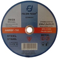 INOX DISK 230X1,6 mm NA REZANIE KOVU OCELE LIATINY INOX DROT 230 X 1,6