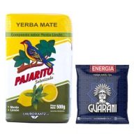 Yerba Mate Pajarito Guarani MENTA LIMON 500G 0,5kg