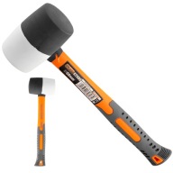 KLADIVO NA SKLOGUMOVÉ KLADIVO 60 mm /450G BIELE A ČIERNA RICHMANN C2606