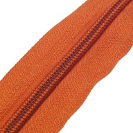 Zipsová páska, oranžový zips, farba 335, 1 METER