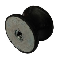 VIBROISOLATOR gumový vankúš v páse CT40x48 M8