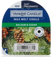 Yankee Candle Balzam & Cédrový vosk Christmas 22g